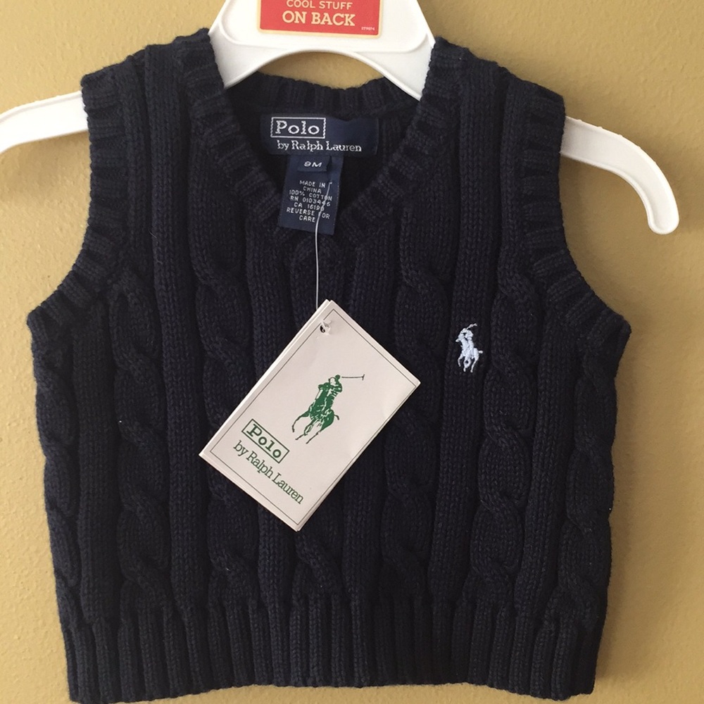 NWT Ralph Lauren baby boys vest